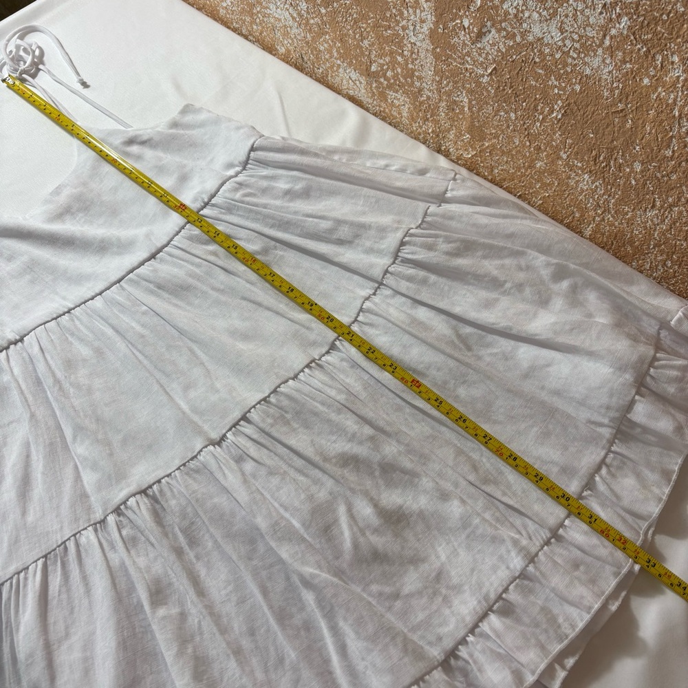 Altar'd State Boho Dress Tiered Flowy Lightweight Summer Mini White Sz Small - Picture 11 of 11